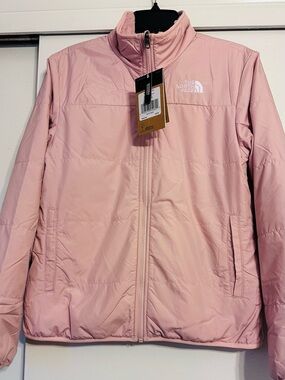 The North Face Teen Girls Reversible Pink Puffer Jacket  (18/20)
